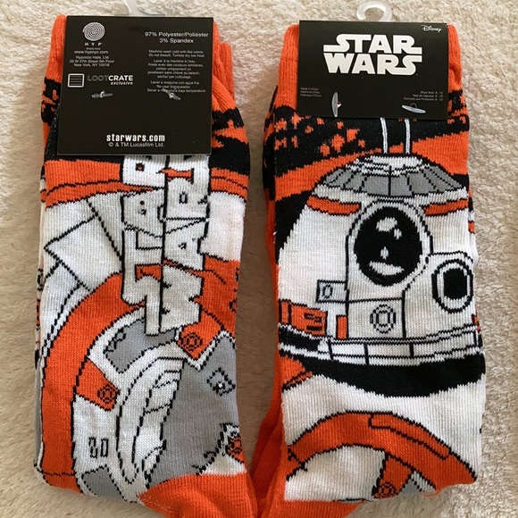 BB-8 Socks from Loot Crate - Picture 2 of 4